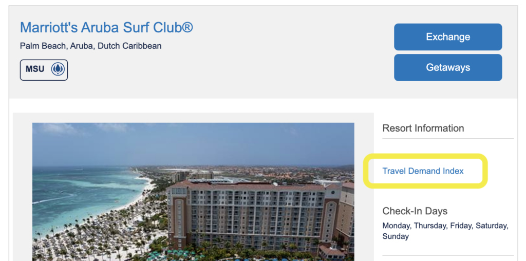 Marriott's Aruba Surf Club - Interval International Resort Page