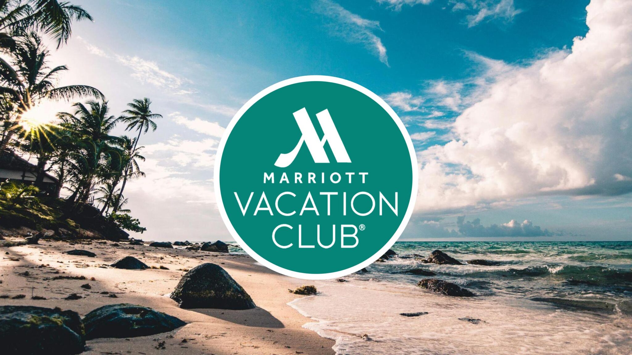 Marriott Vacation Club Logo on beachfront background - A Timeshare ...